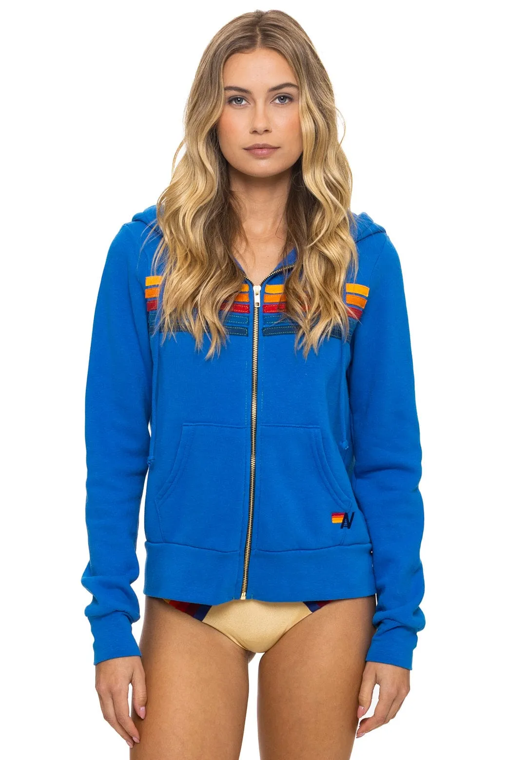 5 STRIPE HOODIE - ADVENTURE BLUE sold by Aviator Nation product image thumbnail 5