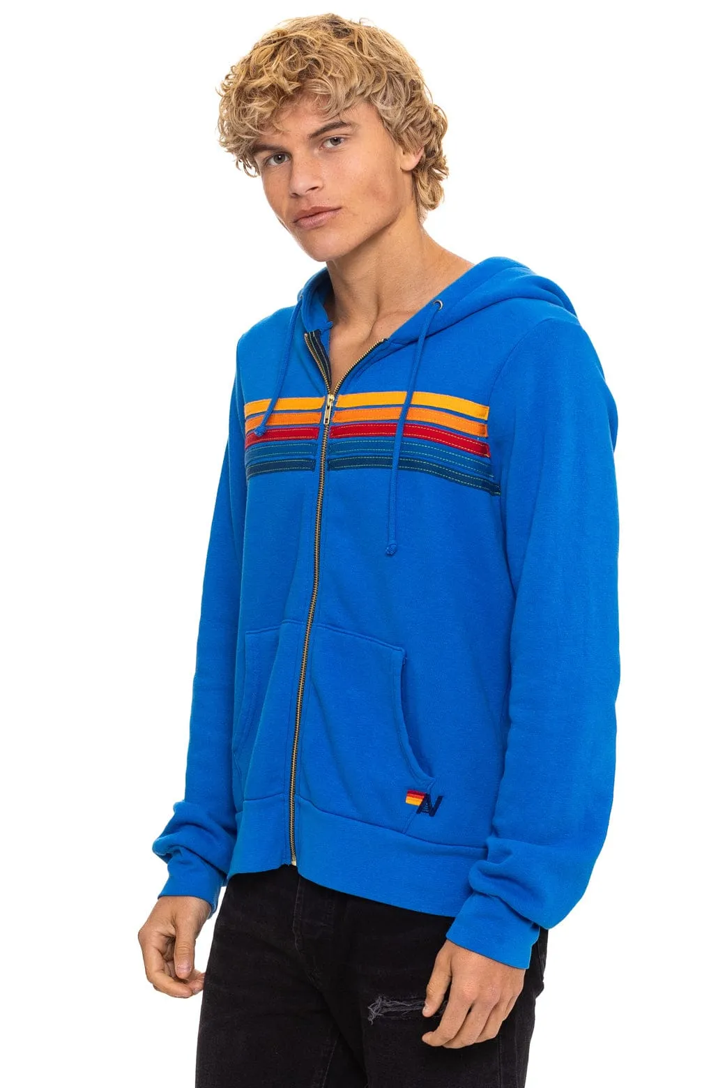 5 STRIPE HOODIE - ADVENTURE BLUE sold by Aviator Nation product image thumbnail 4