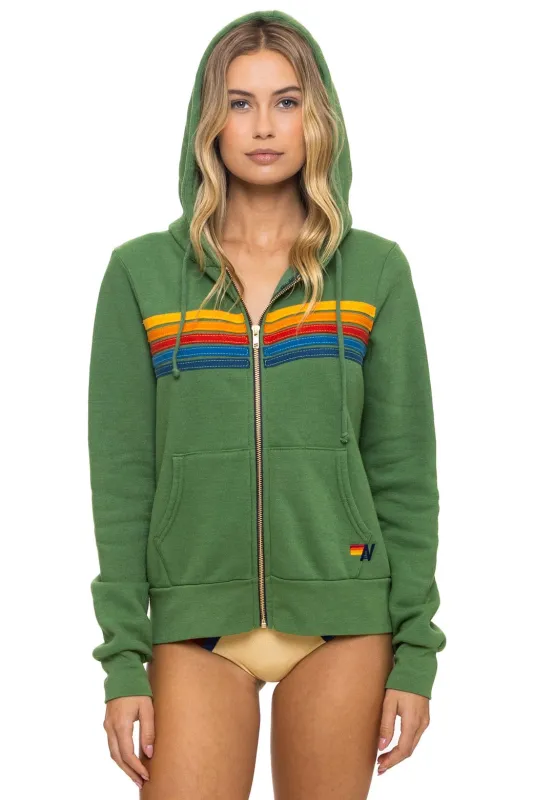 5 STRIPE HOODIE - PALM sold by Aviator Nation