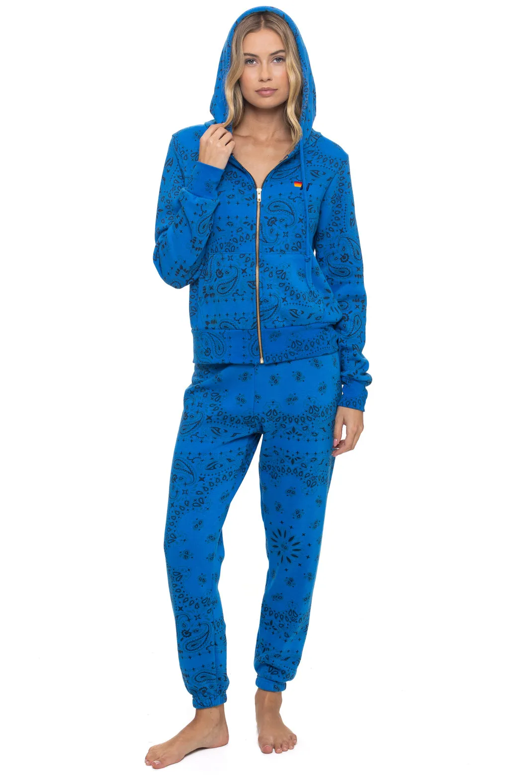 BANDANA SWEATPANTS - ADVENTURE BLUE sold by Aviator Nation product image thumbnail 2