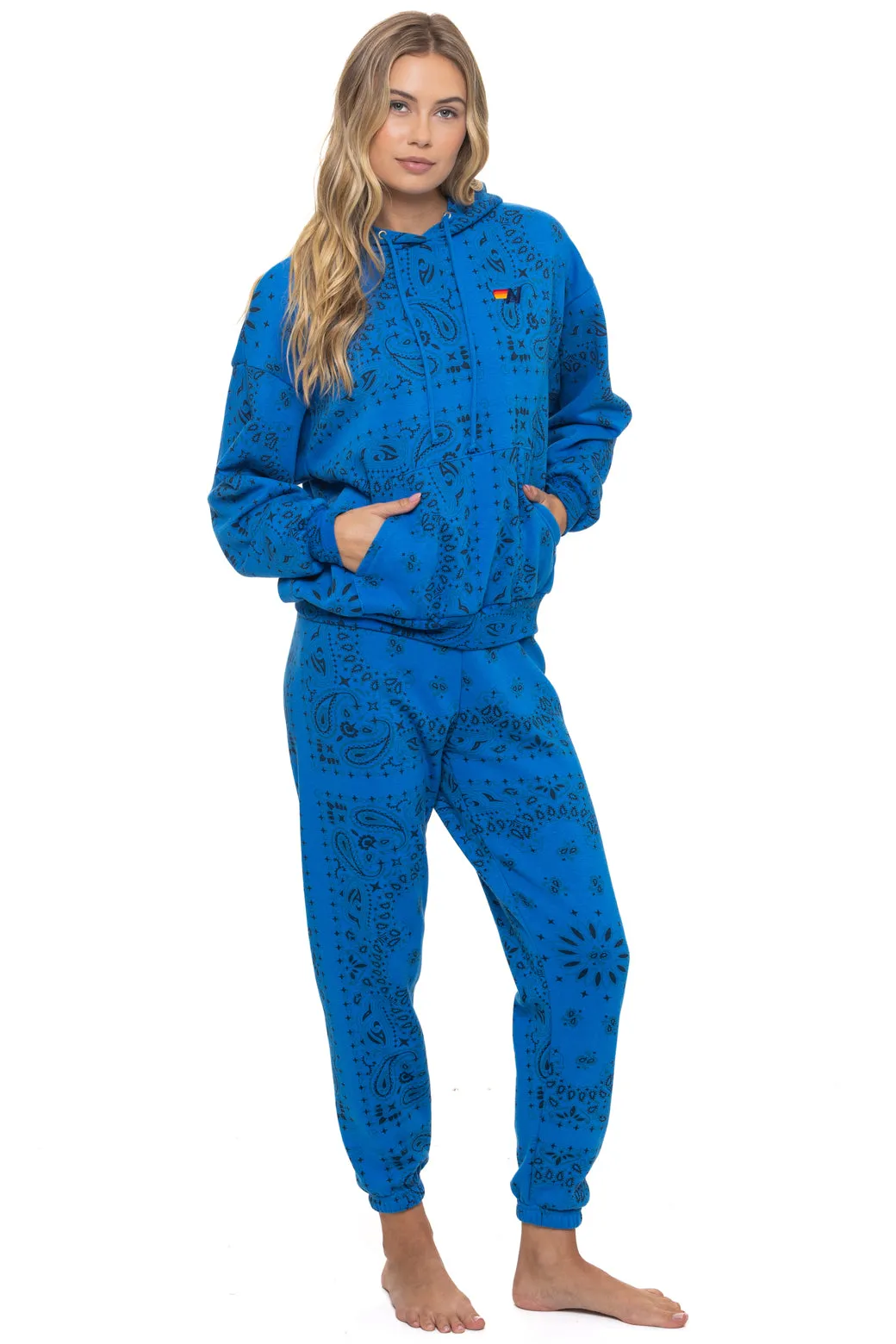 BANDANA SWEATPANTS - ADVENTURE BLUE sold by Aviator Nation product image thumbnail 4