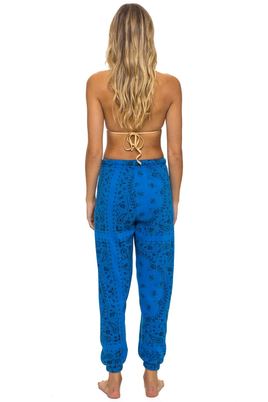 BANDANA SWEATPANTS - ADVENTURE BLUE sold by Aviator Nation product image thumbnail 5