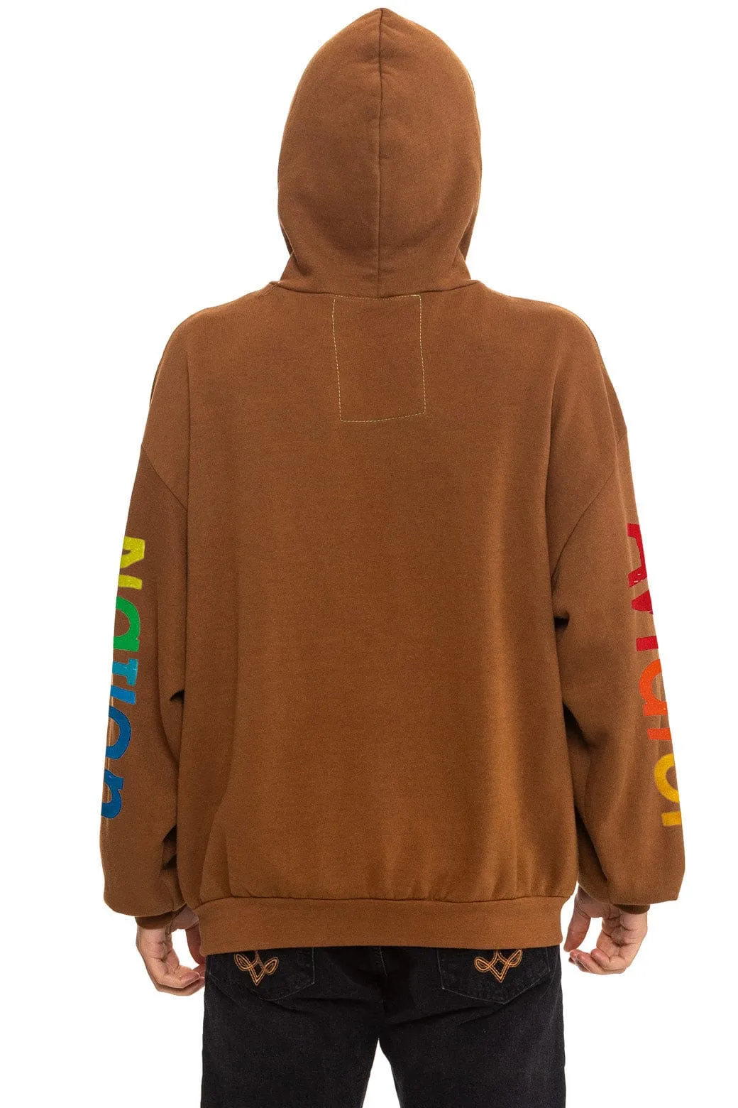 AVIATOR NATION RELAXED PULLOVER HOODIE - CINNAMON sold by Aviator Nation product image thumbnail 4