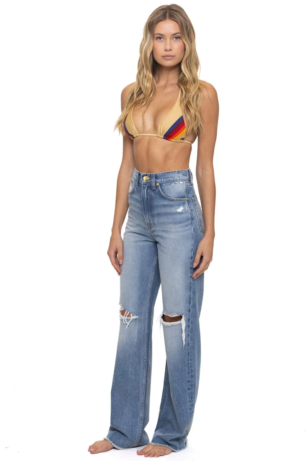 HI RISE WIDE LEG BOLT GYPSY WOMENS JEAN - VINTAGE sold by Aviator Nation product image thumbnail 3