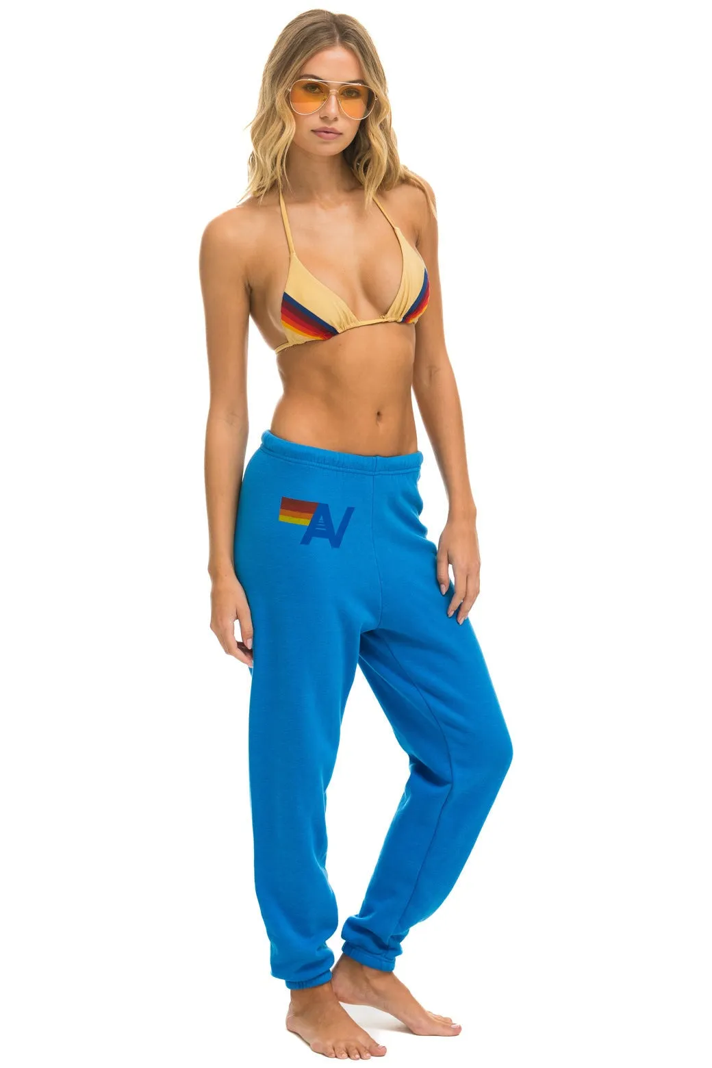 LOGO SWEATPANTS - OCEAN sold by Aviator Nation product image thumbnail 2