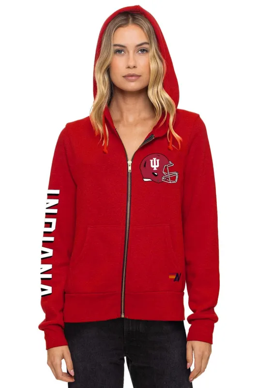 INDIANA UNIVERSITY 2025 CHAMPIONS ZIP HOODIE - CRIMSON sold by Aviator Nation