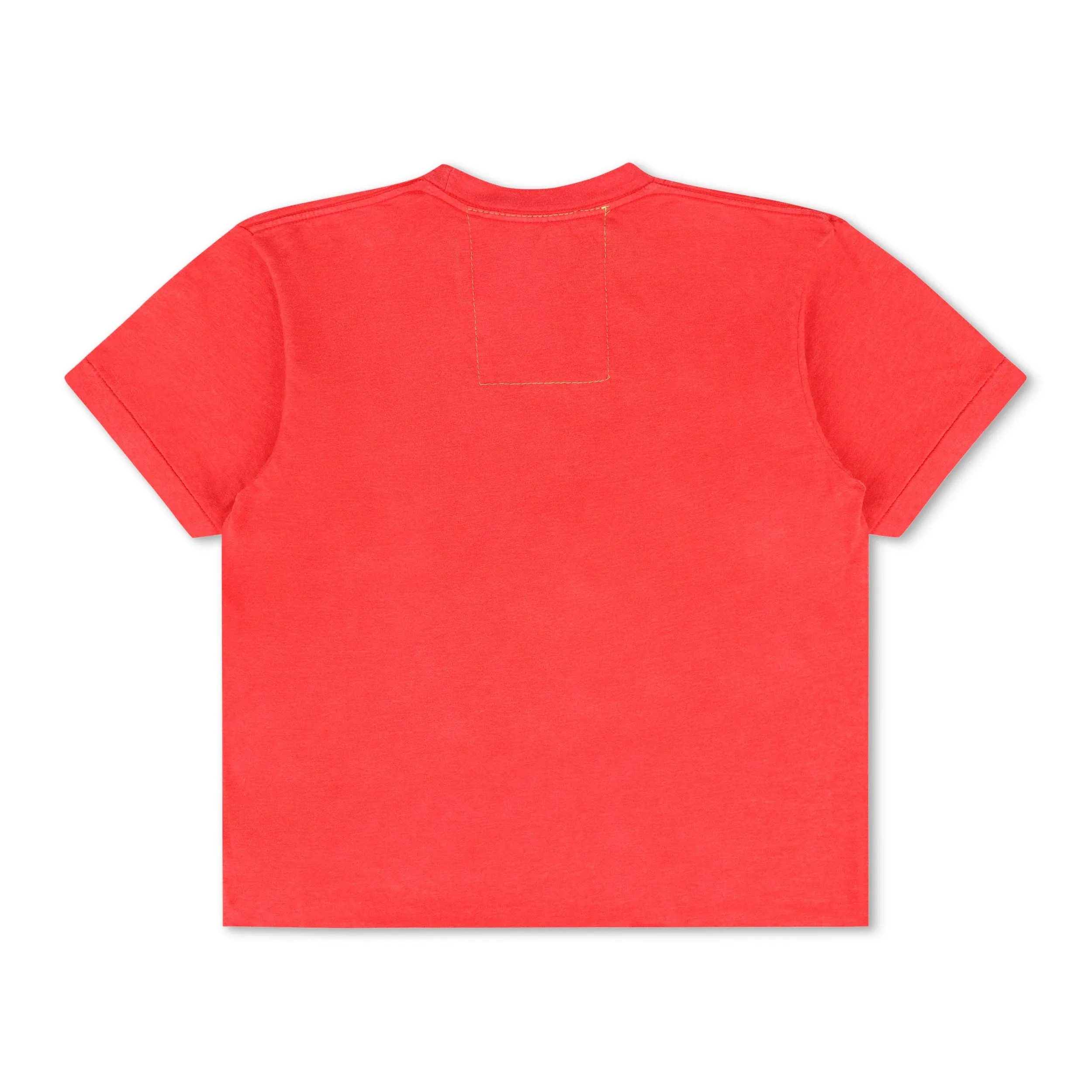 NEW ENGLAND PATRIOTS HELMET BOYFRIEND TEE - FLASH RED sold by Aviator Nation product image thumbnail 4