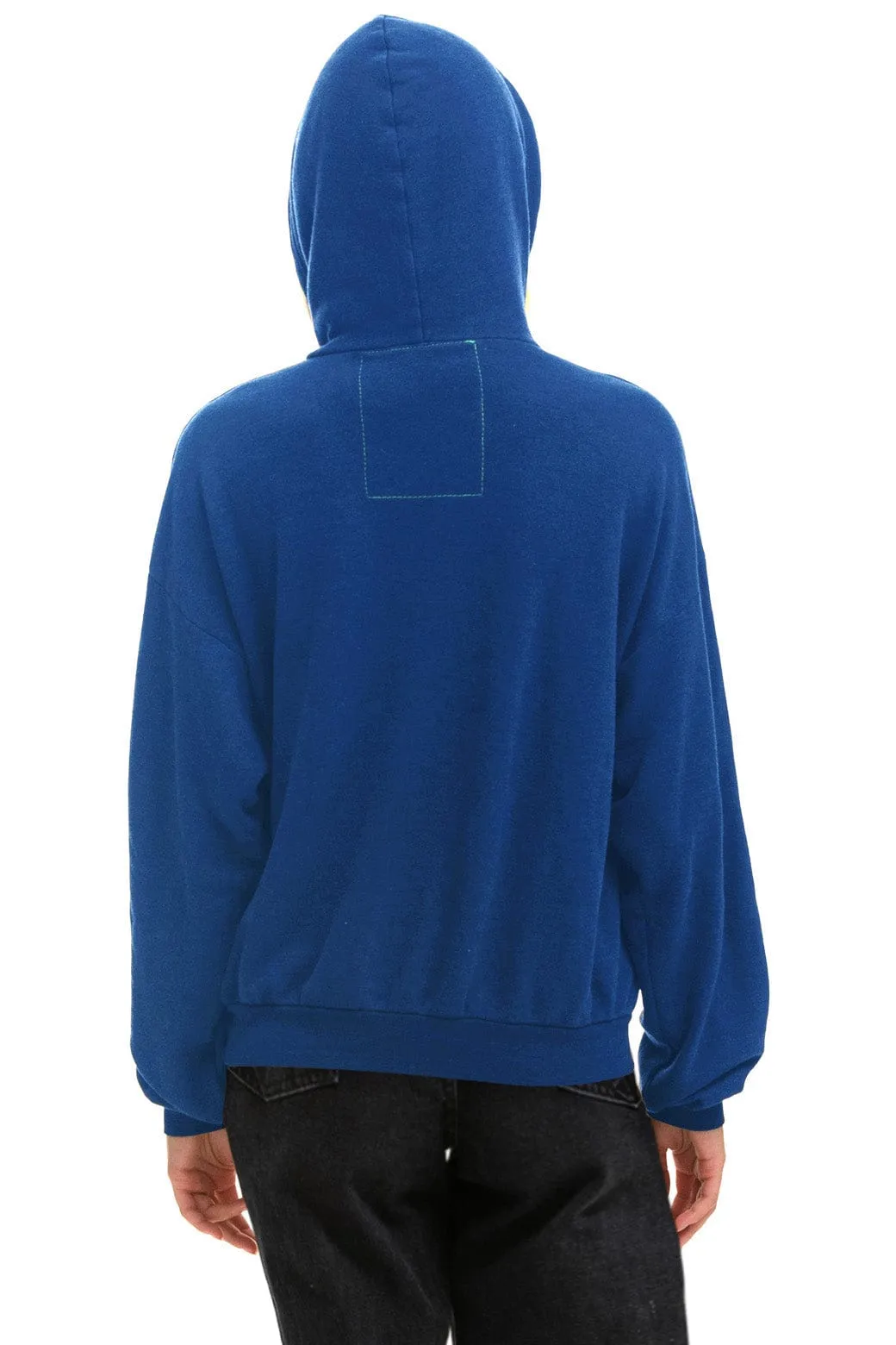 SEATTLE SEAHAWKS HELMET RELAXED PULLOVER HOODIE - ROYAL sold by Aviator Nation product image thumbnail 3