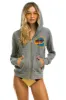 AVIATOR NATION LAGUNA BEACH HOODIE - HEATHER GREY sold by Aviator Nation