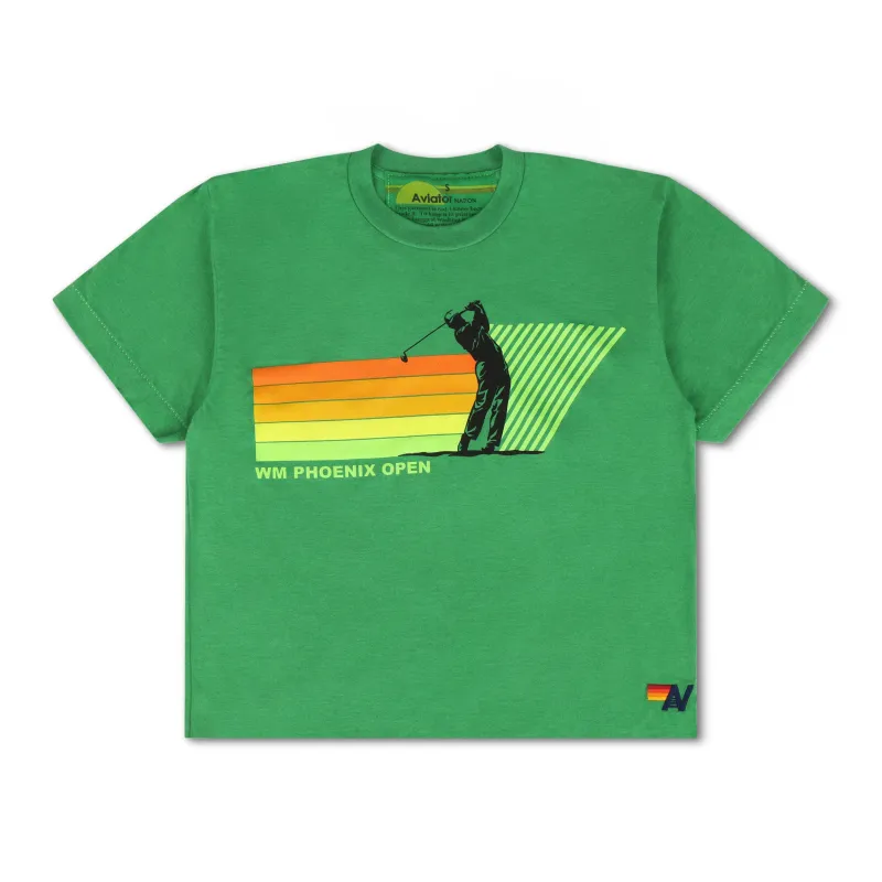 WM PHOENIX OPEN 2026 BOYFRIEND TEE - KELLY GREEN sold by Aviator Nation