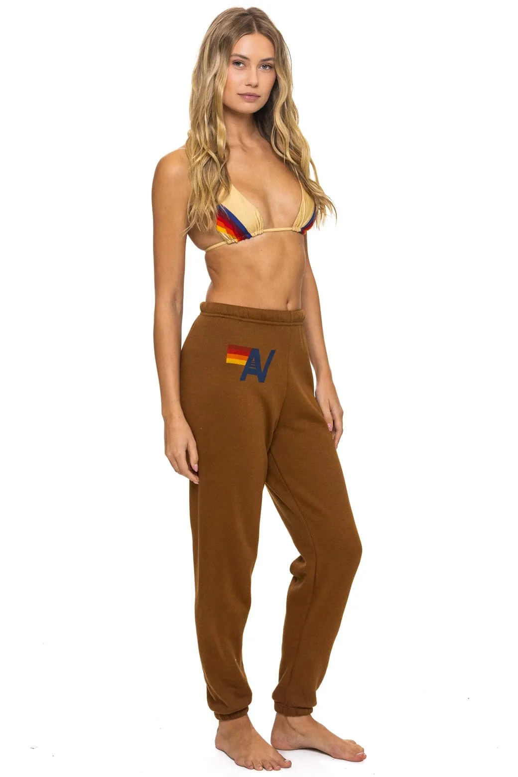 LOGO SWEATPANTS - CINNAMON sold by Aviator Nation product image thumbnail 2