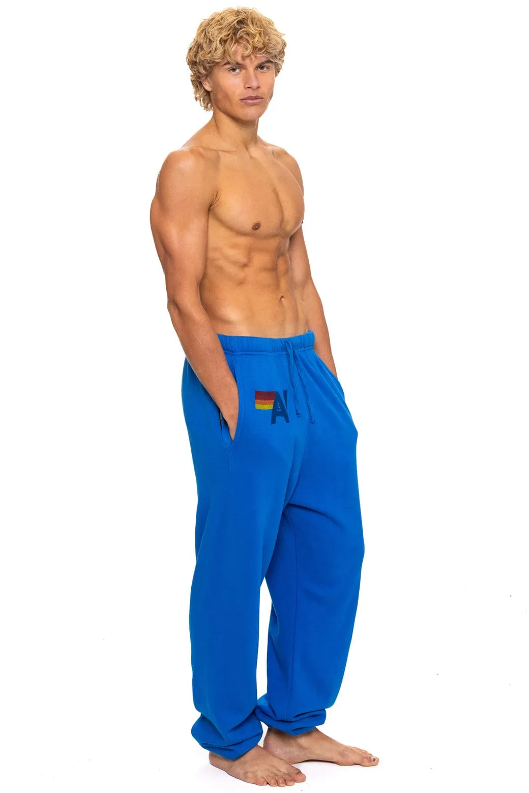 LOGO SWEATPANTS - ADVENTURE BLUE sold by Aviator Nation product image thumbnail 3