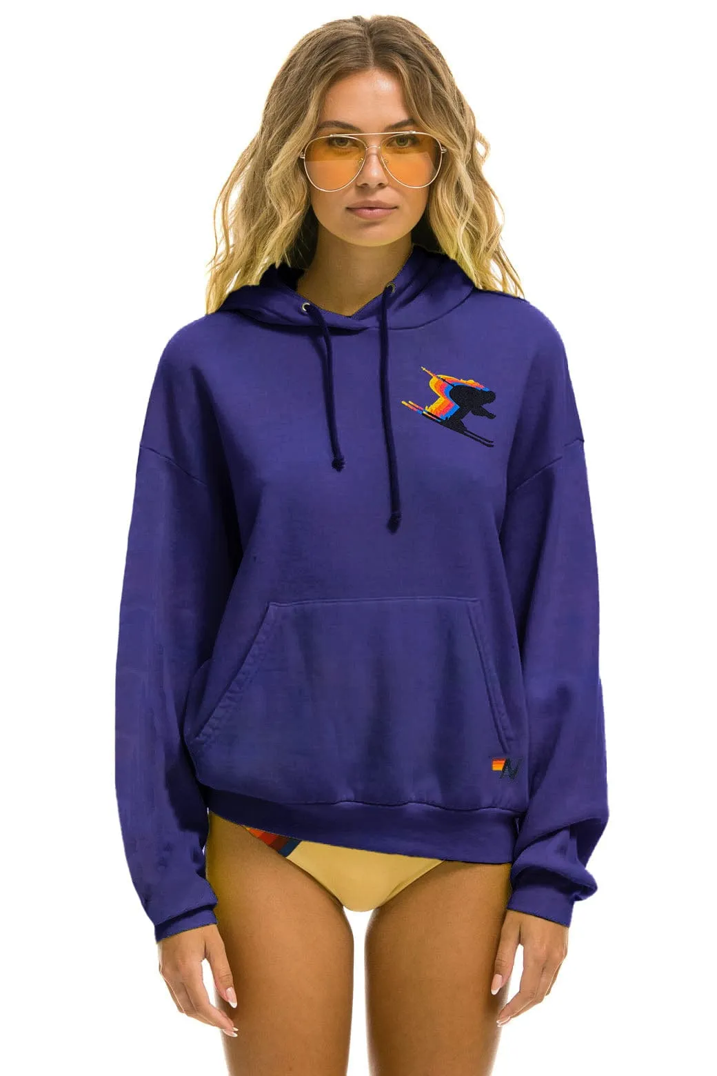 BIRDS OF PREY 2024 PULLOVER HOODIE RELAXED - PURPLE sold by Aviator Nation