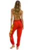 SMILEY SUNSET SWEATPANTS - RED sold by Aviator Nation