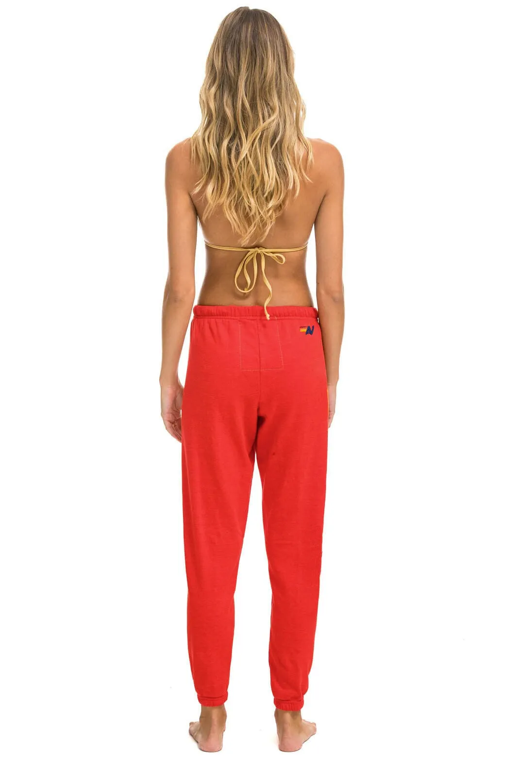 AVIATOR NATION LA JOLLA SWEATPANTS - RED sold by Aviator Nation product image thumbnail 3