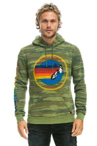 AVIATOR NATION LA JOLLA PULLOVER HOODIE - CAMO sold by Aviator Nation
