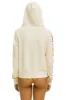AVIATOR NATION MALIBU ZIP HOODIE - VINTAGE WHITE sold by Aviator Nation