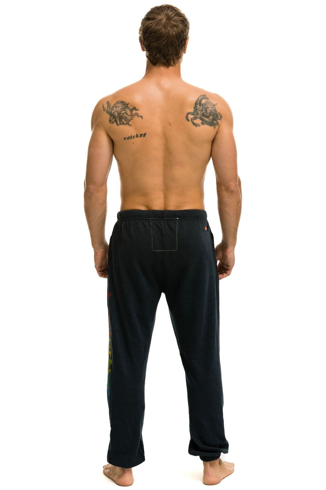 AVIATOR NATION MANHATTAN BEACH SWEATPANTS - CHARCOAL sold by Aviator Nation product image thumbnail 4