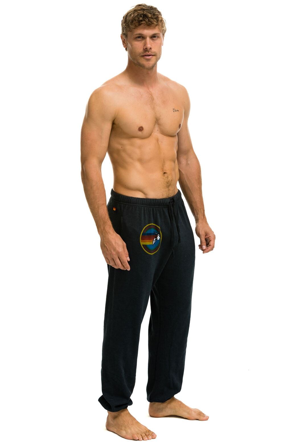AVIATOR NATION MANHATTAN BEACH SWEATPANTS - CHARCOAL sold by Aviator Nation product image thumbnail 3