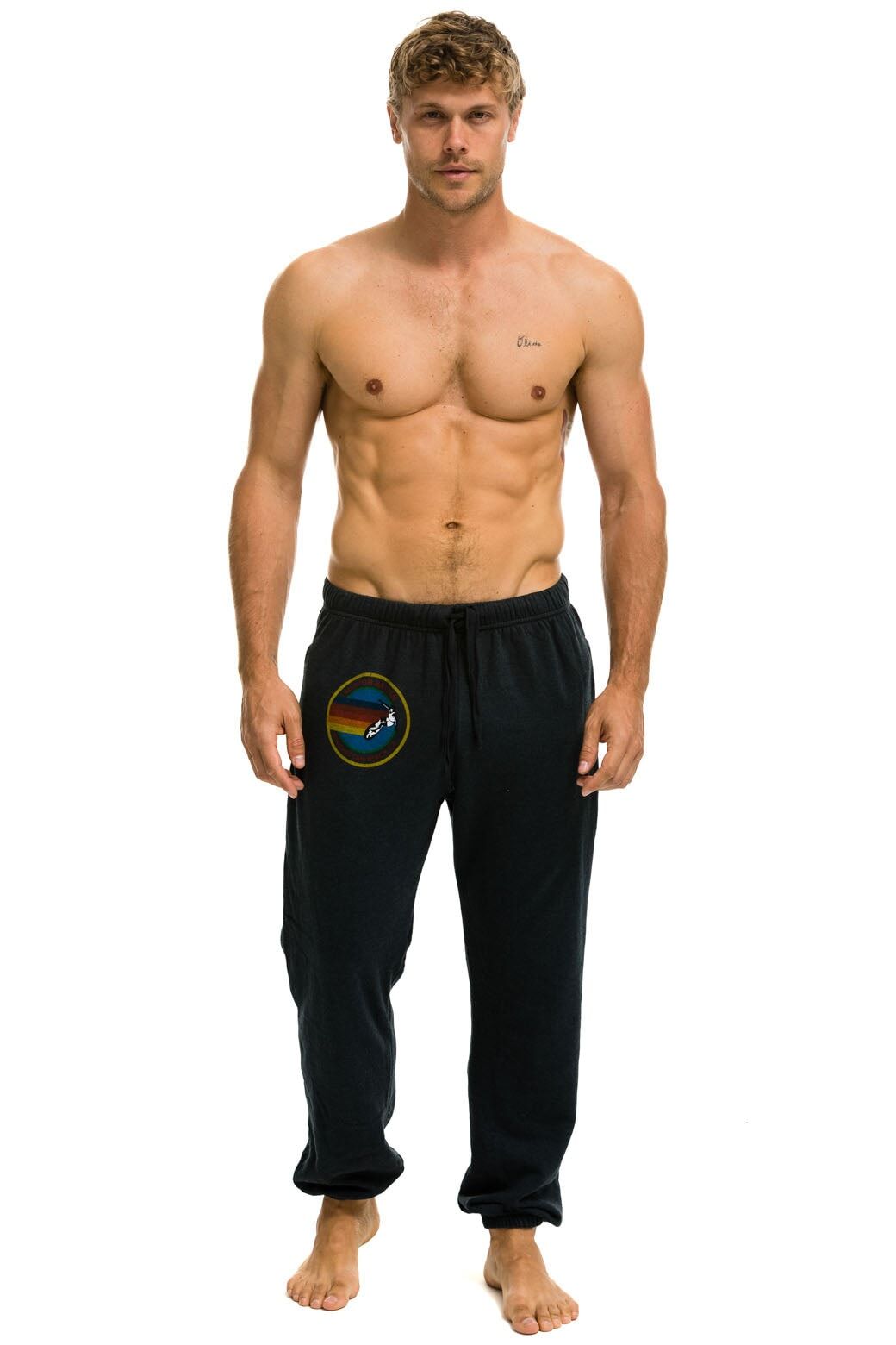 AVIATOR NATION MANHATTAN BEACH SWEATPANTS - CHARCOAL sold by Aviator Nation