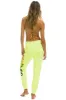 AVIATOR NATION ASPEN SWEATPANTS - NEON YELLOW sold by Aviator Nation