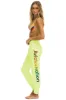 AVIATOR NATION ASPEN SWEATPANTS - NEON YELLOW sold by Aviator Nation