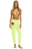 AVIATOR NATION ASPEN SWEATPANTS - NEON YELLOW sold by Aviator Nation