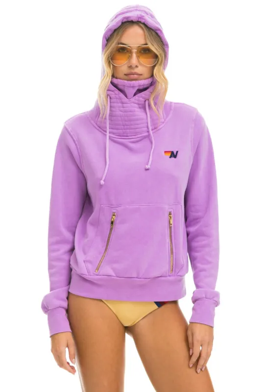 NINJA PULLOVER HOODIE - NEON PURPLE sold by Aviator Nation