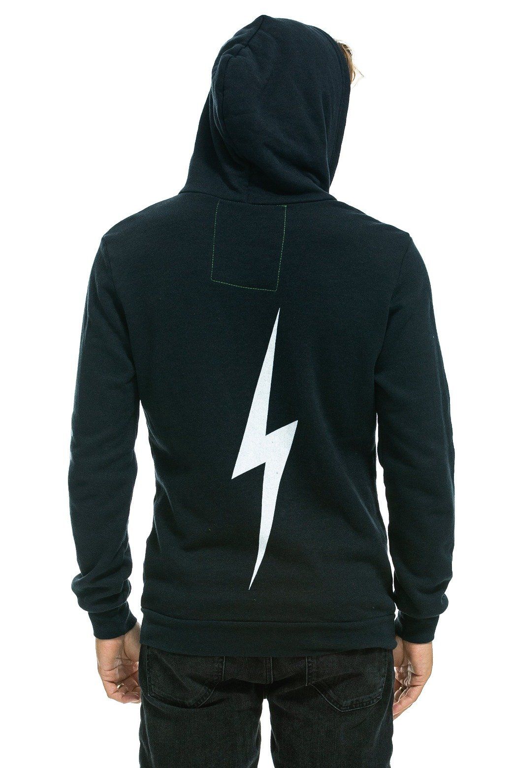 BOLT HOODIE - BLACK sold by Aviator Nation