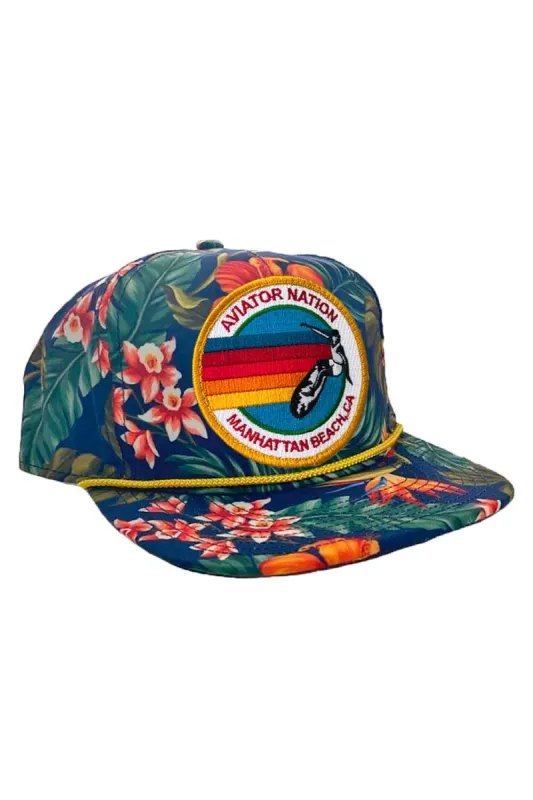 SIGNATURE MANHATTAN BEACH - VINTAGE SAFARI TWILL LOW RISE TRUCKER sold by Aviator Nation