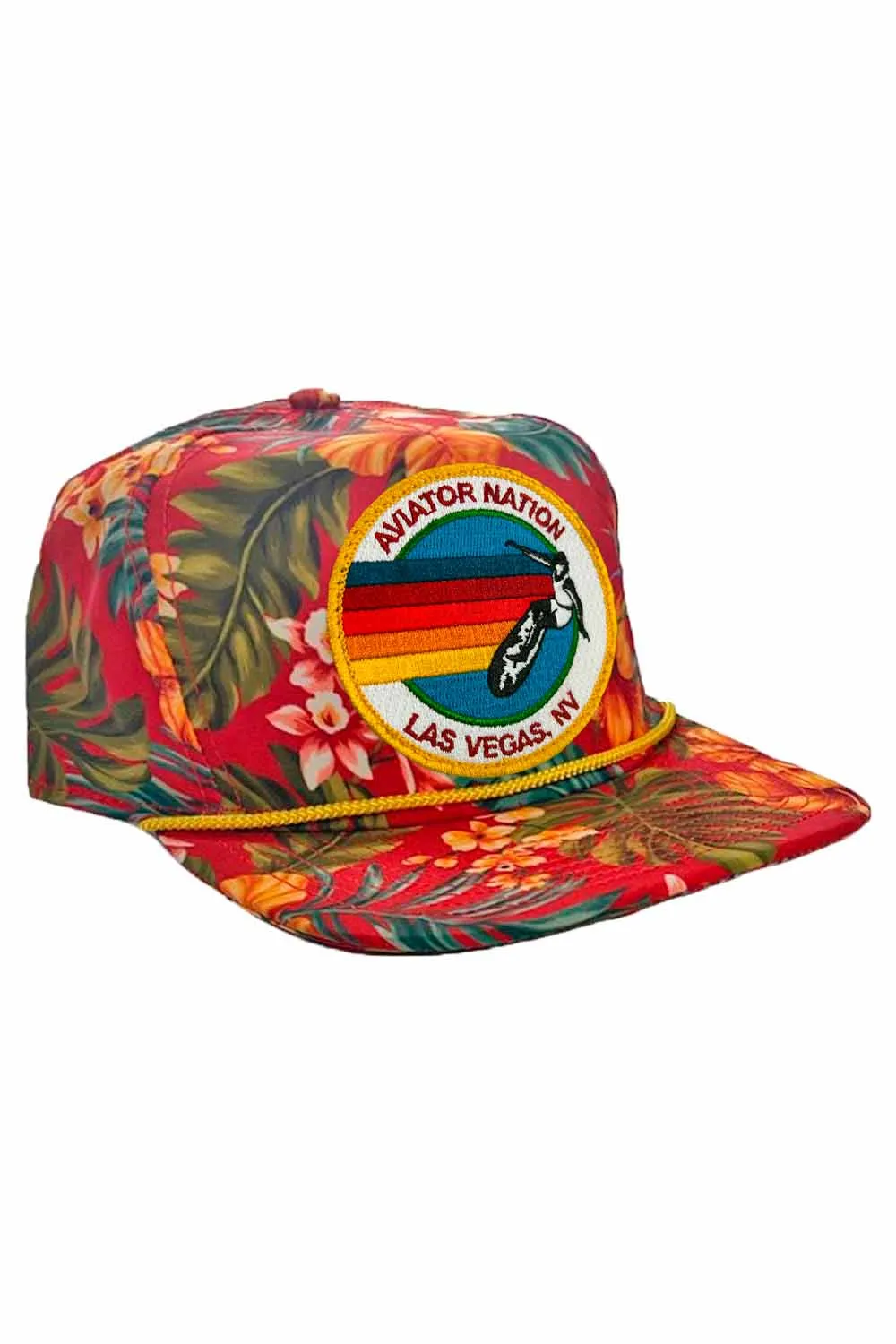 SIGNATURE LAS VEGAS - VINTAGE SAFARI TWILL LOW RISE TRUCKER sold by Aviator Nation product image thumbnail 2
