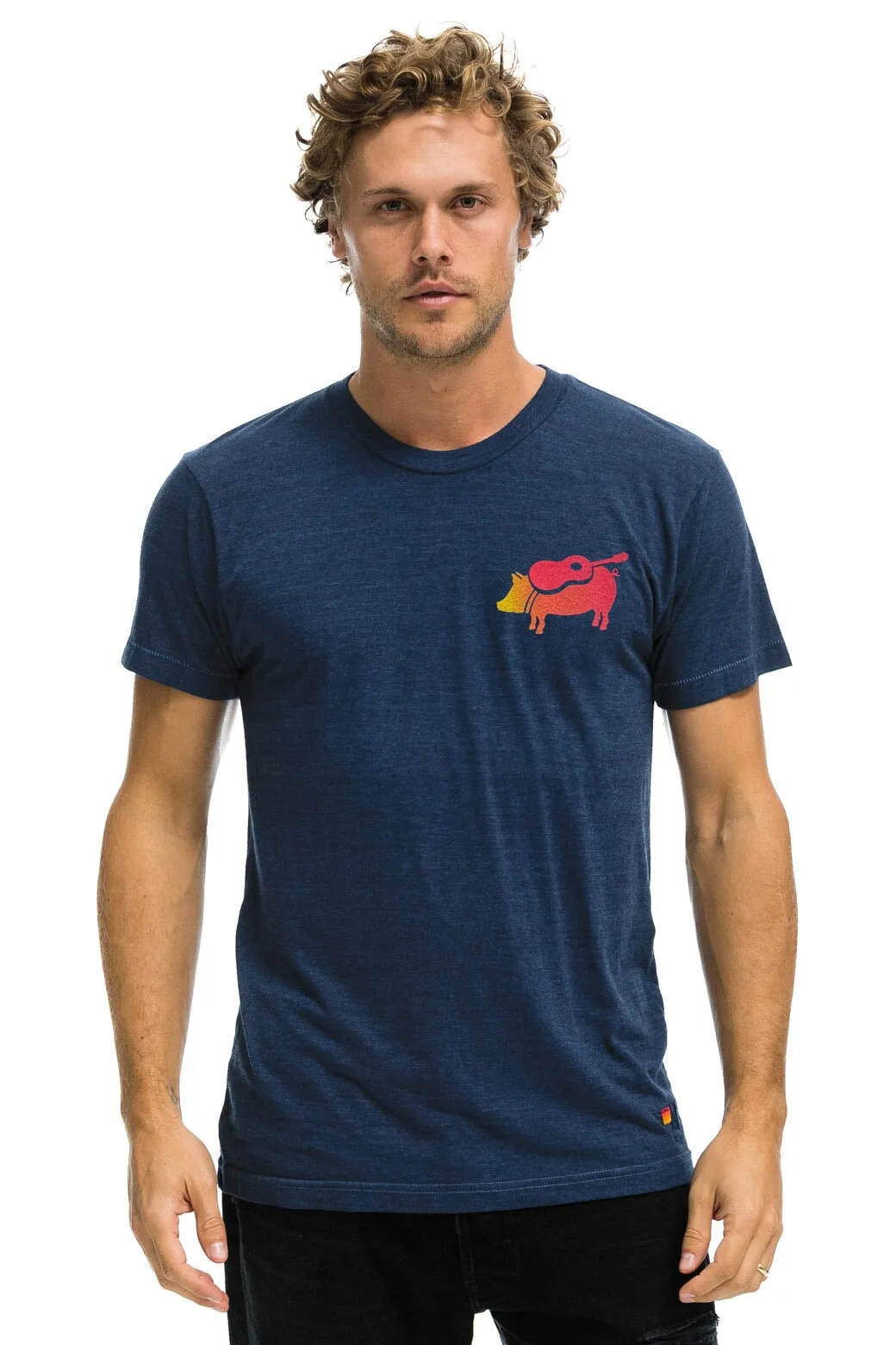WINDY CITY SMOKEOUT 2024 CREW TEE SHIRT - NAVY sold by Aviator Nation product image thumbnail 2