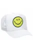 SMILEY VINTAGE TRUCKER HAT sold by Aviator Nation
