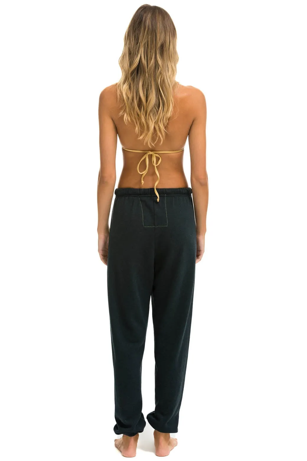 RAINBOW EMBROIDERY SWEATPANTS - CHARCOAL sold by Aviator Nation product image thumbnail 3