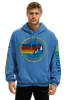 AVIATOR NATION  RELAXED PULLOVER HOODIE - COBALT sold by Aviator Nation