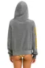 MICROSOFT 5 STRIPE HOODIE - HEATHER sold by Aviator Nation