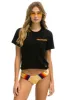 DREAMLAND LOGO BOYFRIEND TEE	- BLACK sold by Aviator Nation