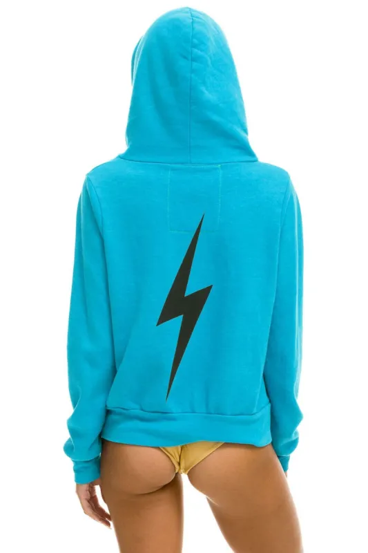 BOLT HOODIE - NEON BLUE sold by Aviator Nation