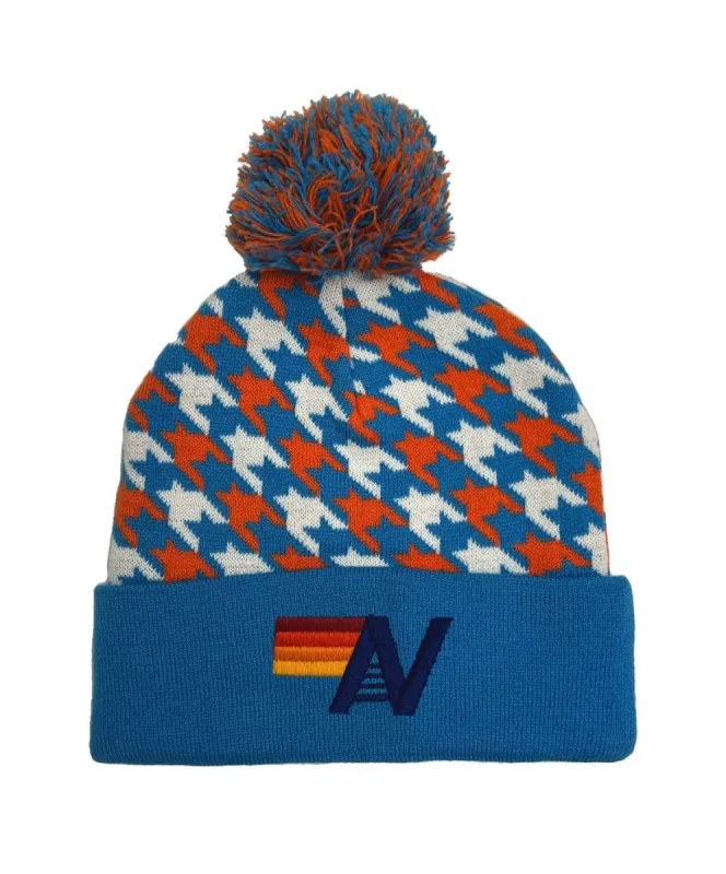 LOGO POM POM BEANIE sold by Aviator Nation