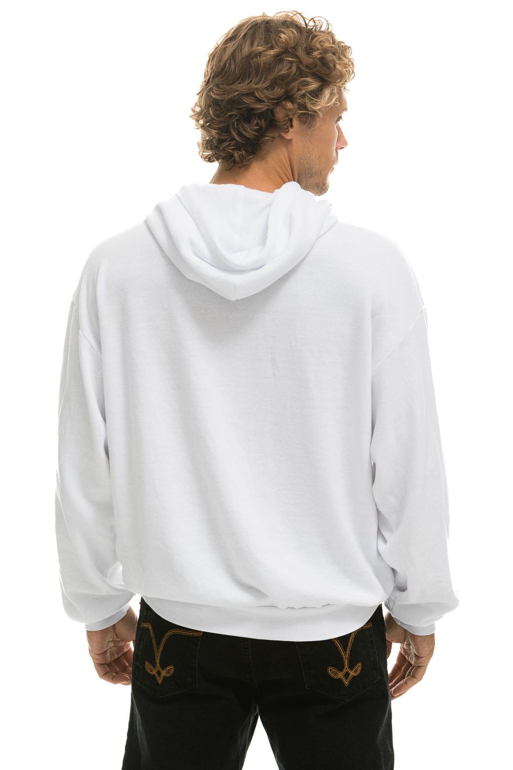 MALIBU CHILI COOK-OFF 2022 PULLOVER HOODIE - WHITE sold by Aviator Nation product image thumbnail 5
