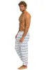 AVIATOR BOLT EMBROIDERY SWEATPANTS - WHITE // USA sold by Aviator Nation