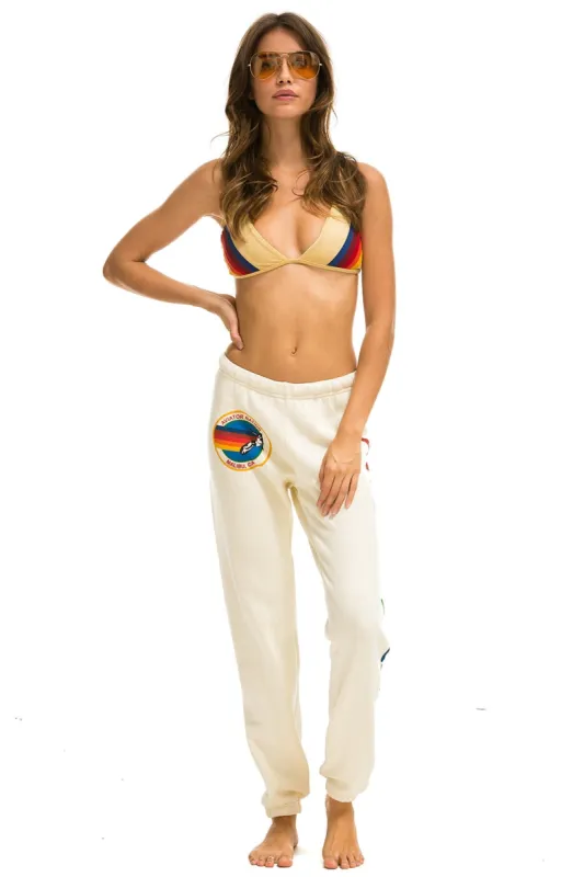 AVIATOR NATION MALIBU SWEATPANTS - VINTAGE WHITE sold by Aviator Nation