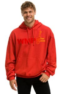 WMPXO 2024 COLISEUM CONCERT RELAXED PULLOVER HOODIE - RED sold by Aviator Nation