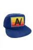 LOGO RAINBOW - VINTAGE CORDUROY TRUCKER HAT sold by Aviator Nation