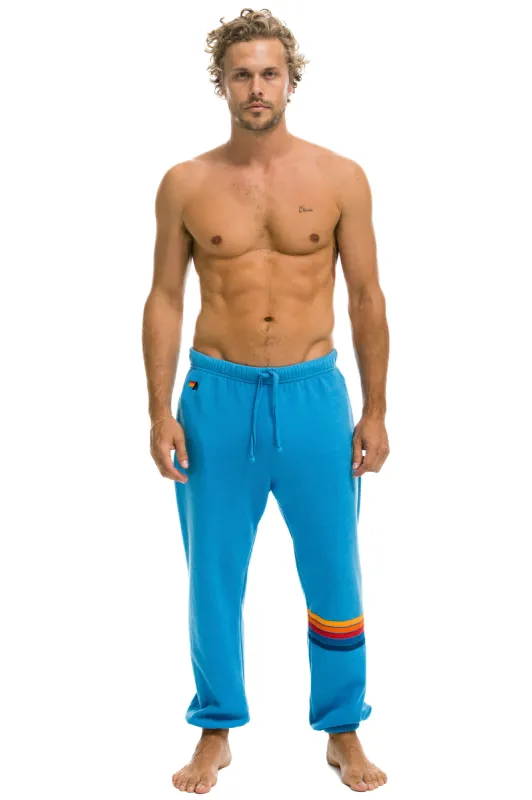 MEN'S RAINBOW STITCH SWEATPANTS - OCEAN 2 sold by Aviator Nation