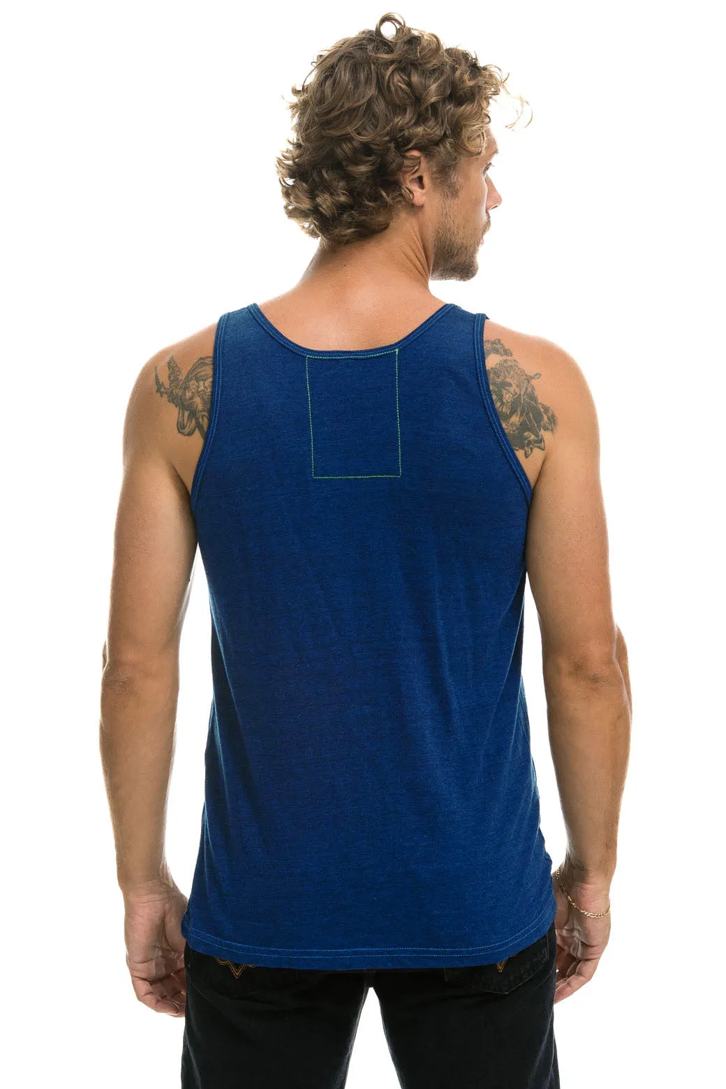 MEN'S BOLT TANK - ROYAL sold by Aviator Nation product image thumbnail 2