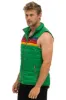 MEN'S 4 STRIPE VEST SHERPA- AMAZON sold by Aviator Nation