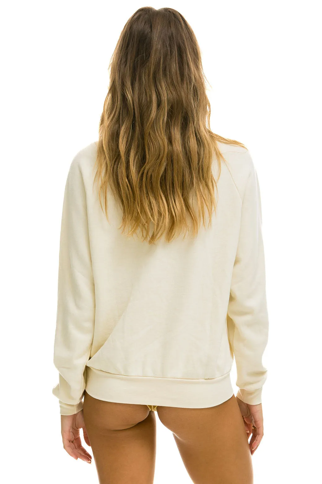 LOGO SWEATSHIRT - VINTAGE WHITE sold by Aviator Nation product image thumbnail 5