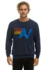 LOGO SWEATSHIRT - NAVY sold by Aviator Nation