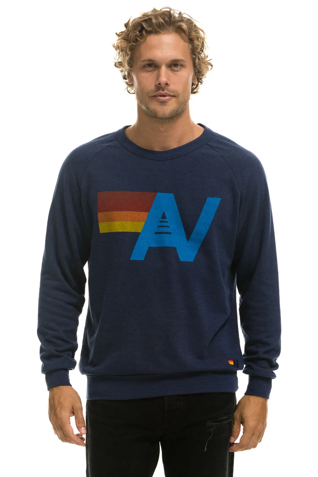 LOGO SWEATSHIRT - NAVY sold by Aviator Nation product image thumbnail 2